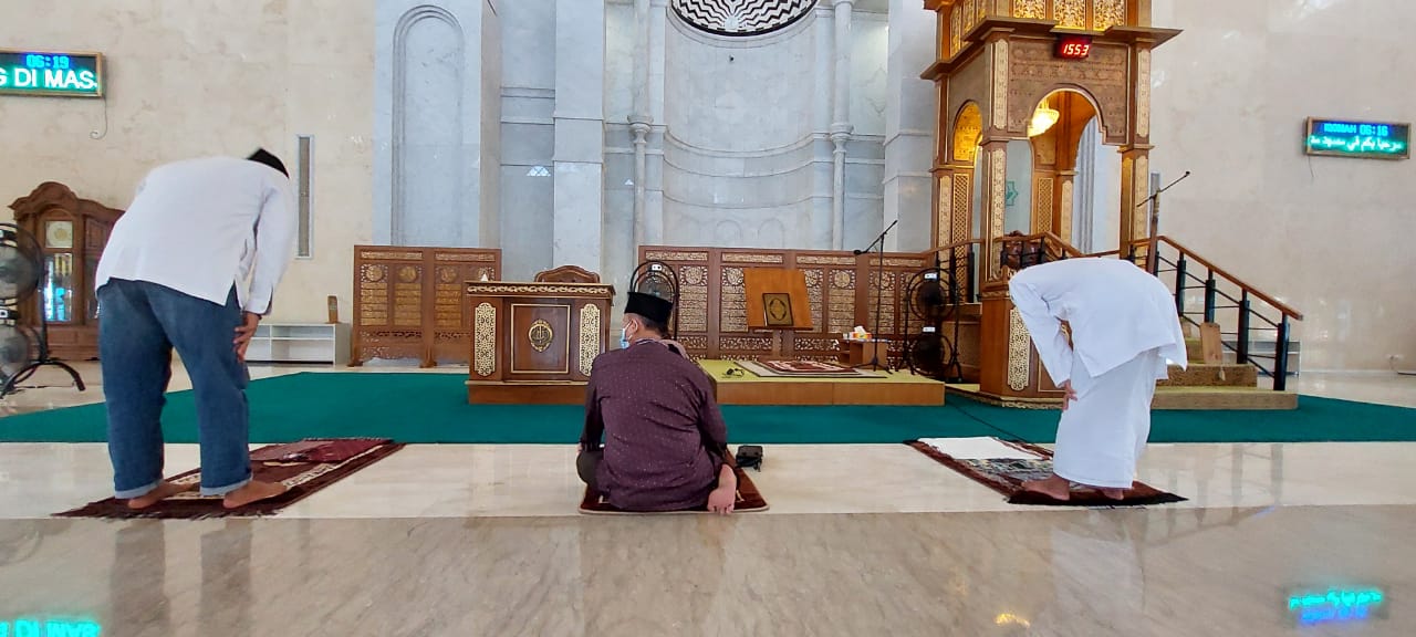 Gelar Salat Idul Adha, Islamic Centre Diperketat. Syaiful: BIC Paling Konsisten Terapkan Prokes Covid-19