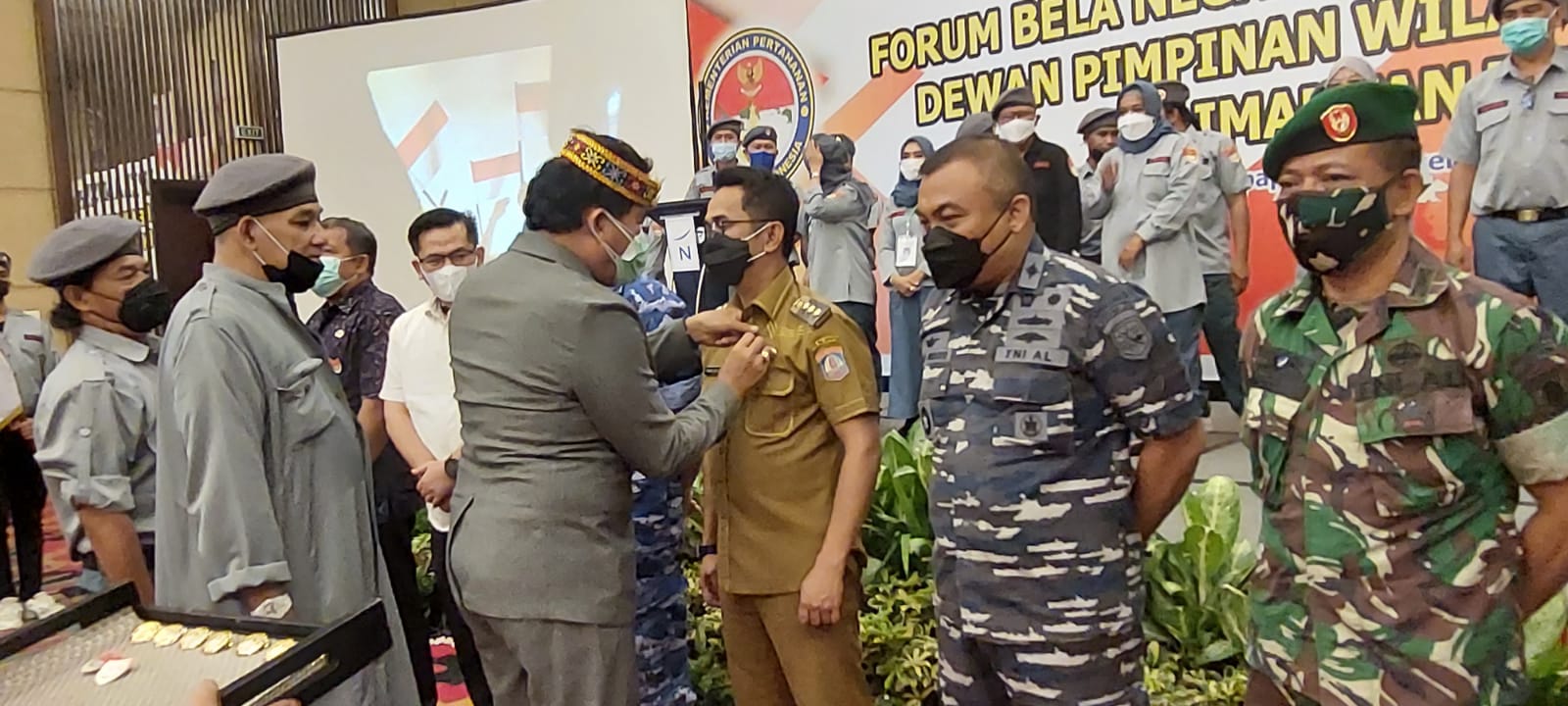 Walikota Rahmad dan Ketua MUI Jadi Penasehat. Forum Bela Negara Kaltim Dilantik, Dipimpin Habib Agil