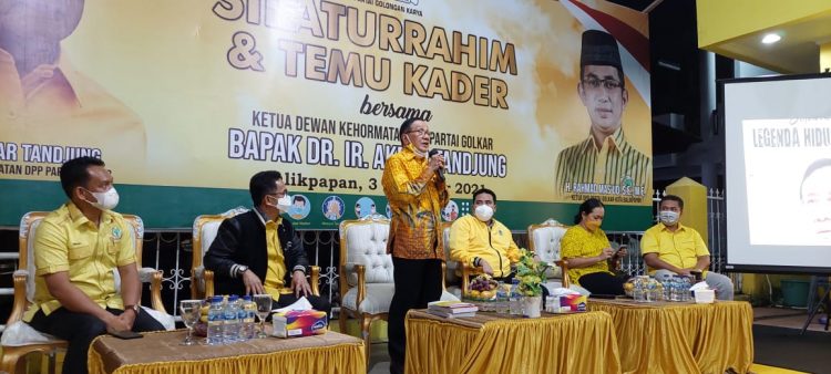 Akbar: Insya Allah Golkar Pemenang 2024. Beri Spirit Kader Balikpapan, Rahmad Mas’ud Siap Menang