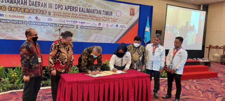 Bank Kaltimtara Maksimalkan KPR MBR. MoU dengan Apersi Kaltim Komitmen Pembiayaan Rumah FLPP