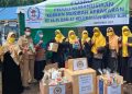 HWK Golkar Saling Mengisi, Bantu  Korban Kebakaran Gunung Polisi. Bersama HWK Kaltim, Sumbang Makanan Bayi dan Snack