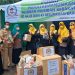 HWK Golkar Saling Mengisi, Bantu  Korban Kebakaran Gunung Polisi. Bersama HWK Kaltim, Sumbang Makanan Bayi dan Snack