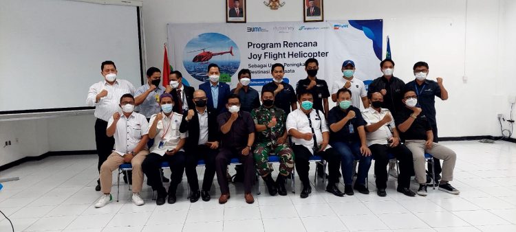 Ayo Naik Helikopter Keliling Balikpapan. Harga Terjangkau, Bergaya Sultan, Prewedding hingga Family