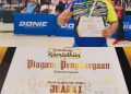 Tanpa Target, AKBP Andrias Juara 1 Tenis Meja. Di Event Gemilang Ramadan 2, Kalahkan Atlet Langganan Juara