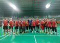 Bahagia Sport Cup Jadi Ajang Bahagia dan Lucu-lucuan. Pebulutangkis Main Penuh Canda dan Saling Ejek