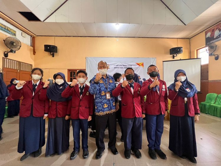 Andi M Fariq Terpilih Ketua OSIS SMPN 1 Balikpapan. Digelar seperti Pemilu, Calonnya 19 Lewat Seleksi