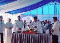 Pegawai PDAM Diingatkan Rezeki Cari Berkah Bukan Jumlah. Ultah ke-46 PDAM dan 2 PTMB Serahkan 158 Bingkisan