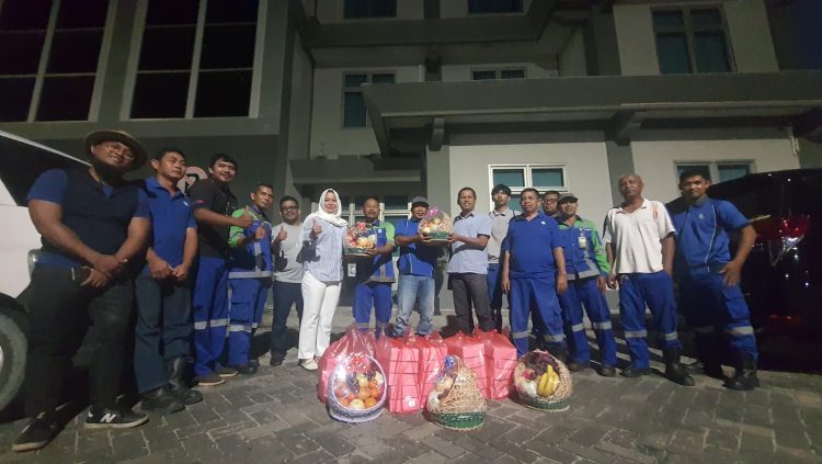 Dewas-Direksi PDAM Beri Bingkisan Malam Tahun Baru. Kunjungi Sejumlah IPAM, NRW Turun 4 Persen