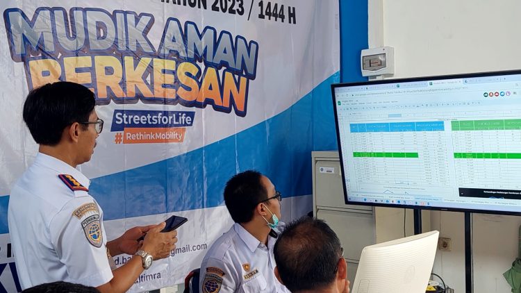 BPTD Kaltimra Ciptakan Lancar dan Aman Angleb 2023. Antisipasi Sejak Dini, Muiz Apresiasi Penumpang dan Operator Feri