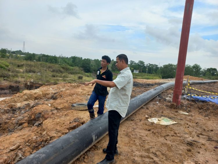 Juli 2023, Pipa Transmisi Air Baku Grand City Diganti. Adi: Diameternya 700 mm, Masih Tahap Review DED