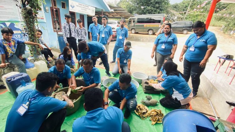 Belasan Klien Bapas Balikpapan Dibekali Skill Pertanian dan Perikanan. Husni: Jadi Bekal Kembali ke Masyarakat