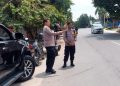 Zebra Cross dan ZOSS Harus Dipasang Depan SDN 17 Teritip. Dirbinmas Cek Lokasi, Minta Giatkan Satkamling