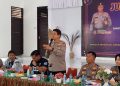 Kapolda Kaltim Minta Semua Satker Polda Dengarkan Curhat Warga. Dirbinmas: Pemilu 2024 Wajib Aman dan Damai