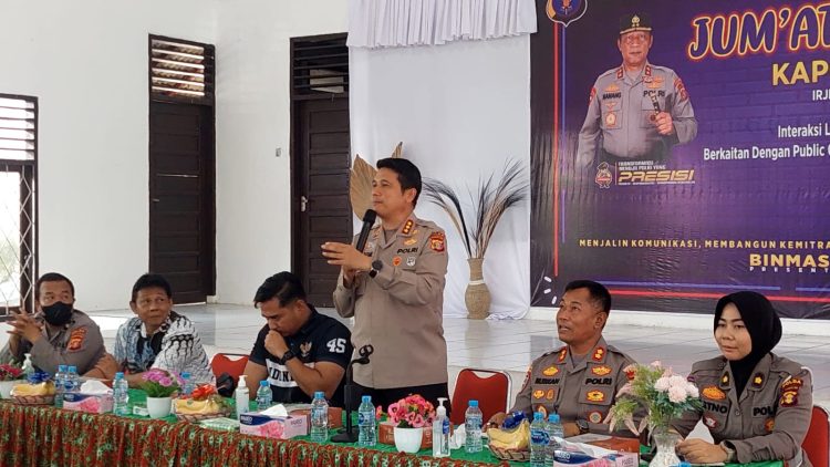 Kapolda Kaltim Minta Semua Satker Polda Dengarkan Curhat Warga. Dirbinmas: Pemilu 2024 Wajib Aman dan Damai