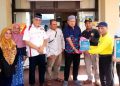 LDII Peduli Tetangga yang Kena Musibah. Salurkan Bantuan Kebakaran di Sungai Ampal