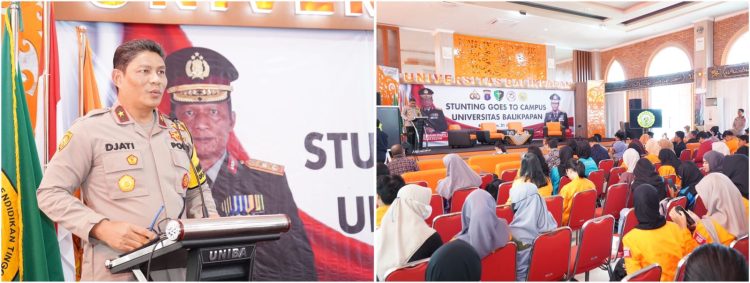 Kapolda: Mahasiswa Garda Terdepan Turunkan Stunting. Biddokkes Polda Kaltim Gelar ‘Stunting Goes to Campus’