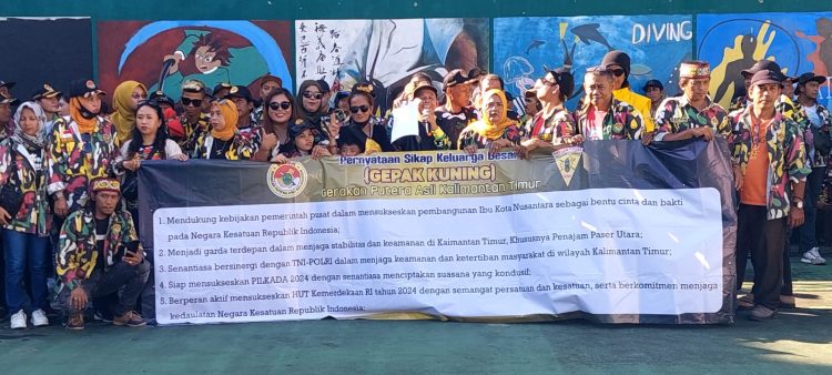 Gepak Kuning Kaltim Dukung Pilkada Damai dan Aman. Suriansyah: Pembangunan IKN Tak Boleh Dihalangi