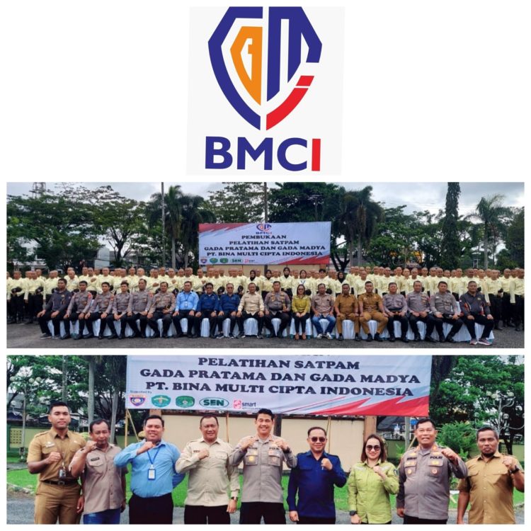 BMCI Latih Ratusan Satpam Tingkat Gada Pratama dan Madya. Ditempa Teori dan Praktek Selama 2 Minggu
