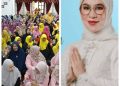 Ratusan Jamaah Hadir di Pengajian Ar-Ruwaidah Wa Jamiah. Hj Nurlena: Terus Bangun Rumah Tangga Bahagia