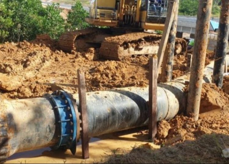 Pekerjaan Revitalisasi Pipa PDAM Capai 90 Persen. Yudhi: Sudah 40 tahun Belum Diganti