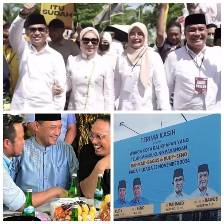 Kampanye Keliling, RM-Bagus dan Rudy Mas’ud-Seno Aji Happy Ending