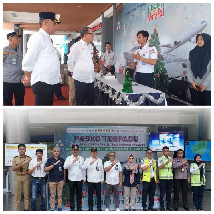 Toni Pantau Posko Nataru di Terminal dan Bandara. Apresiasi Pantry BPTD Kaltim, Mix Use Terminal Diusulkan