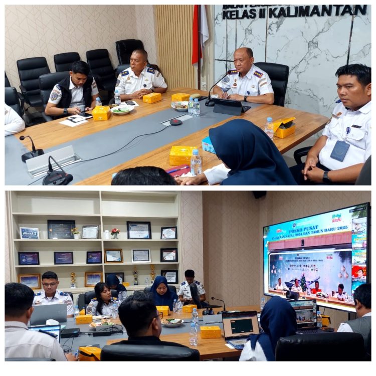 BPTD Kaltim Zoom Meeting dengan Wamenhub. Renhard: Nataru, Posko Layani Warga yang Humanis