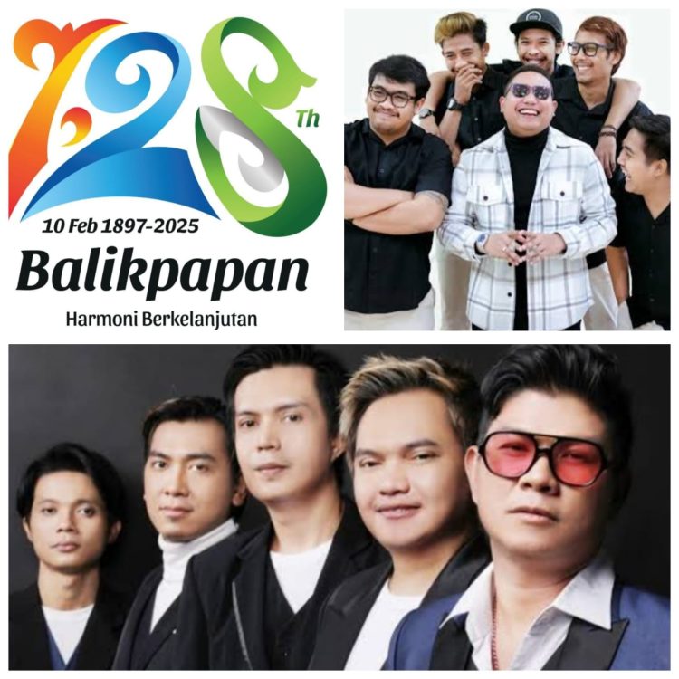 Kangen Band-Guyon Waton Goyang Dome 15 Februari. Dio: Ayo Pasang Umbul-umbul HUT ke-128 Balikpapan