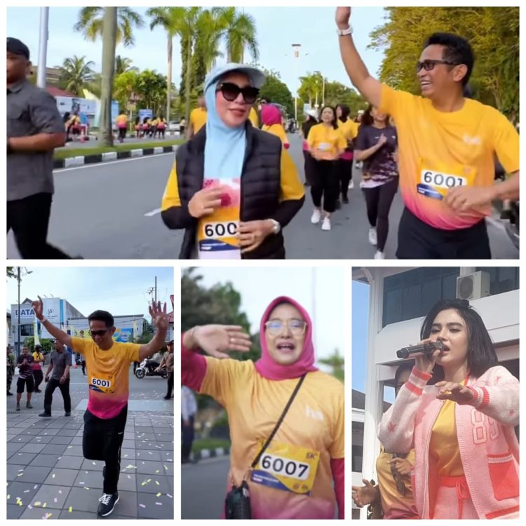 Balikpapan Running 2025: Spirit Walikota-Istri, Sehat untuk Harmoni Membangun Kota