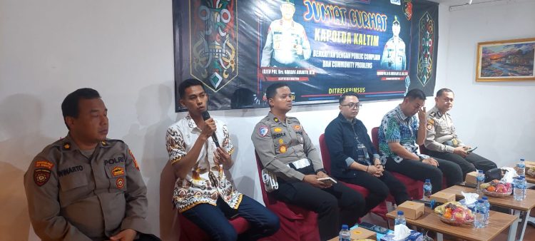 “Viralkan Orang di Medsos, Apa Kena UU ITE”. Jumat Curhat, Singgung SIM, Lalin dan Jam Malam Bekapai