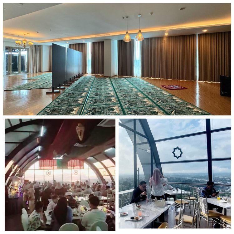 Bukber di Sky Dome, Tempat Salat Luas. Joko Budi: Jangan Lupa Sky Selfie dengan Keluarga