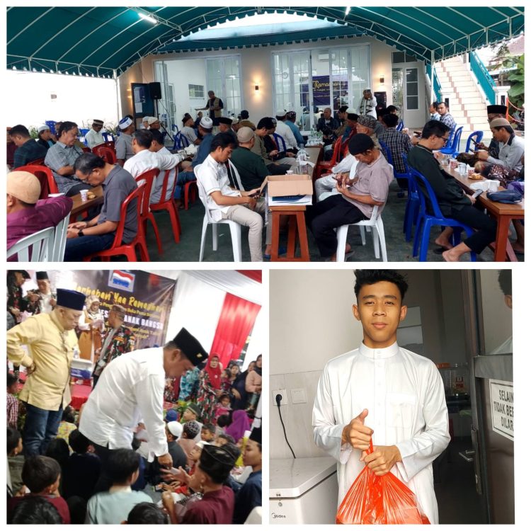 Arsyad Cannu Tebar Ratusan Takjil Berbuka. Termasuk 500 Nasi Kotak untuk Sejumlah Masjid
