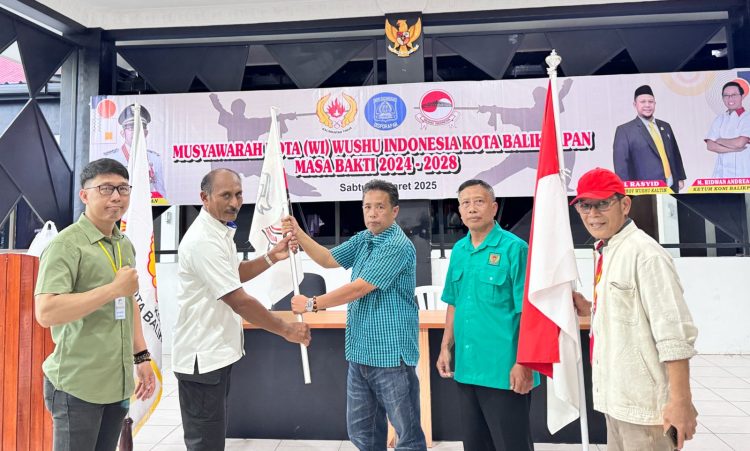 Syarifuddin Terpilih Ketua Wushu Balikpapan. Ingin Ukir Prestasi Balikpapan