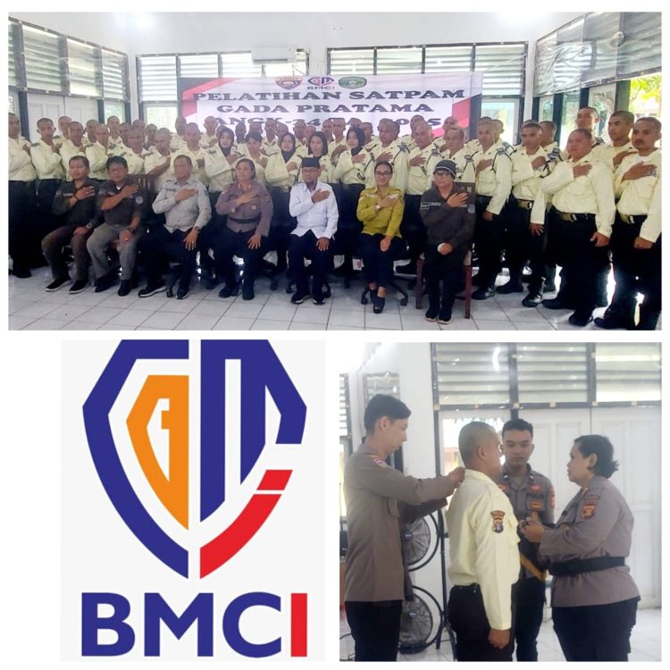 BMCI-Distransnaker Kukar Latih Puluhan Satpam. Dirbinmas: Demi Skill dan Pahami Etika Profesi