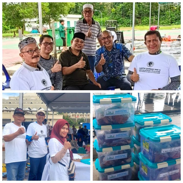 Bungkus Kurban Pakai Box Indahkan Imbauan Walikota. Wawali Sumbang 1 Ekor Sapi di Islamic Centre