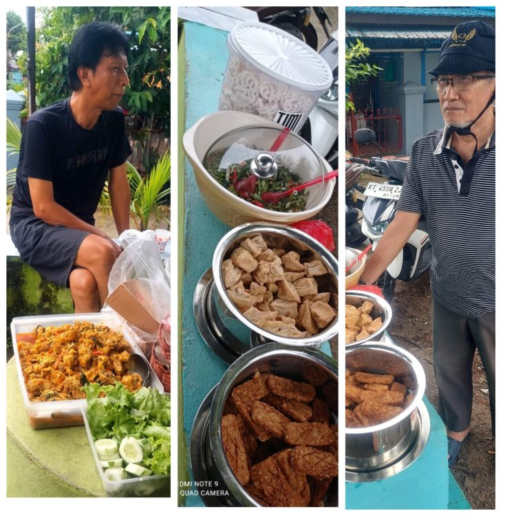 Ayam Woku, Ketua RT Ajak Warganya Bersatu. Hujan, Kerja Bhakti Dijadikan Ajang Silaturahmi