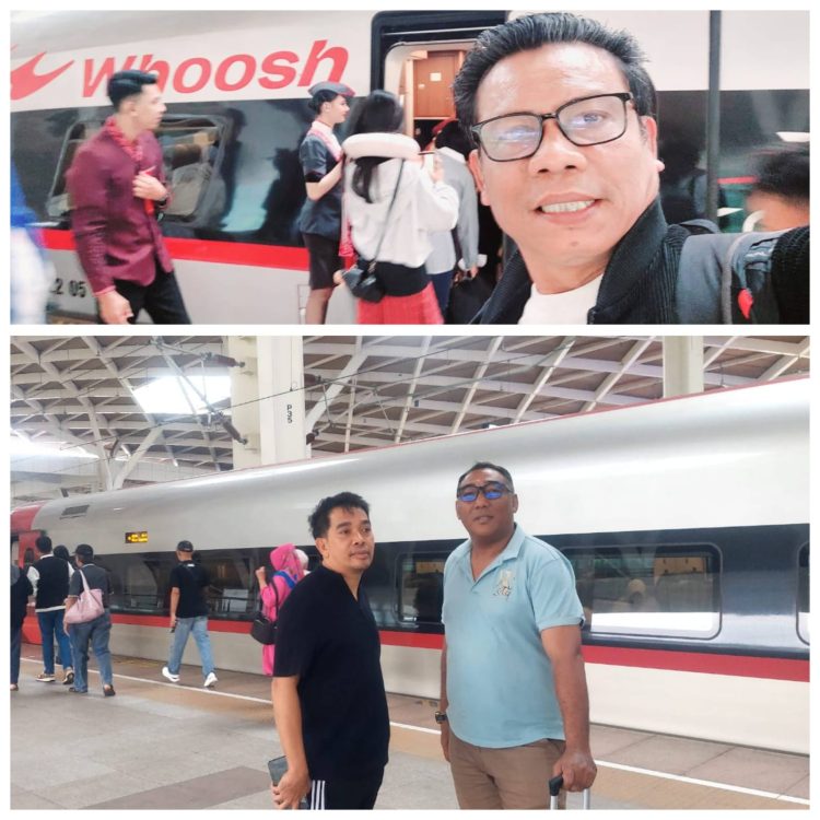 Sensasi Naik Kereta Whoosh, Whusss Nggak Telat!