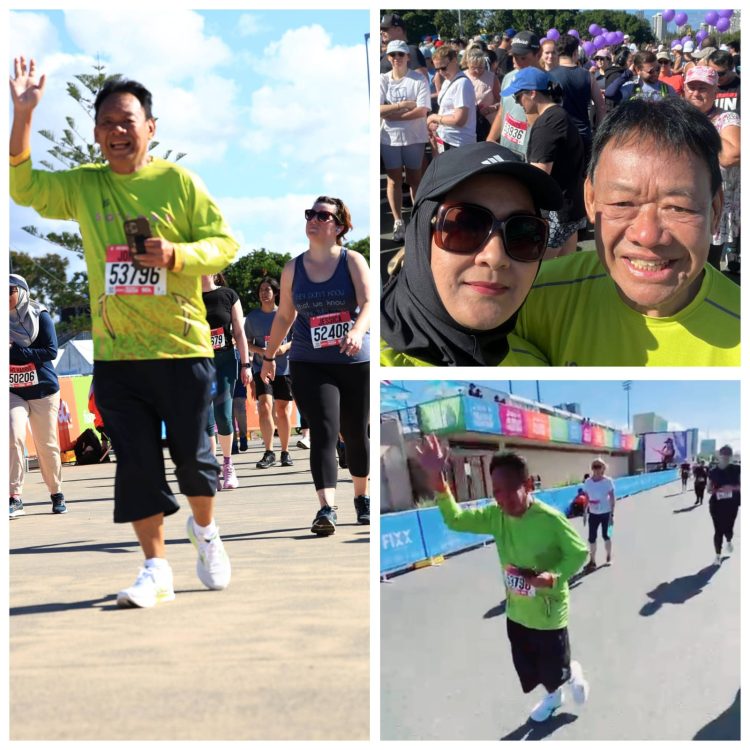 73 Tahun, Johnny Santoso Tembus Ranking 19 Dunia. Maraton Australia, Ajak Keluarga Jadi Peserta