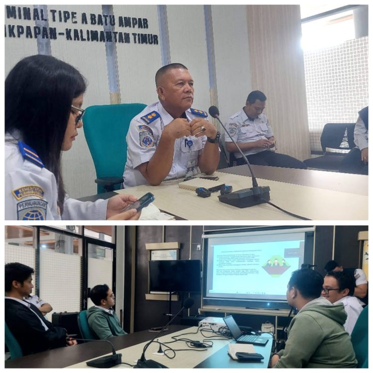 Disiplin P3K, Harus Patuhi ‘Aturan 17-14’. Elba dan Staf BPTD Kaltim Ikut Rapat Virtual