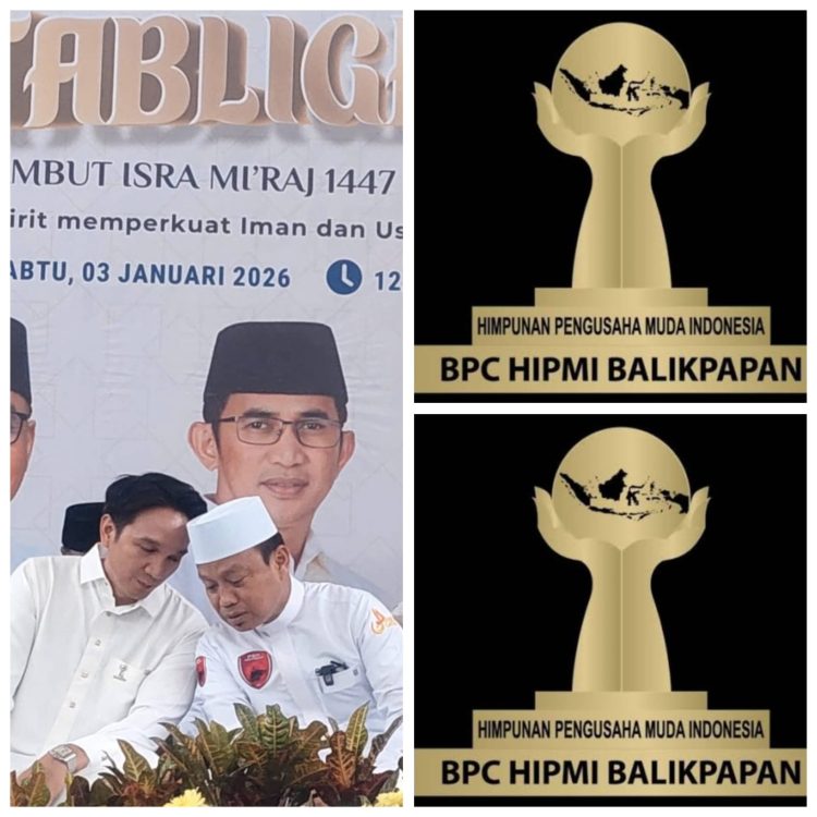 Adam: Kontribusi Lewat Dakwah, Balikpapan Berkah. Hipmi Sambut HUT ke-129 dan Isra Mi’raj di BIC