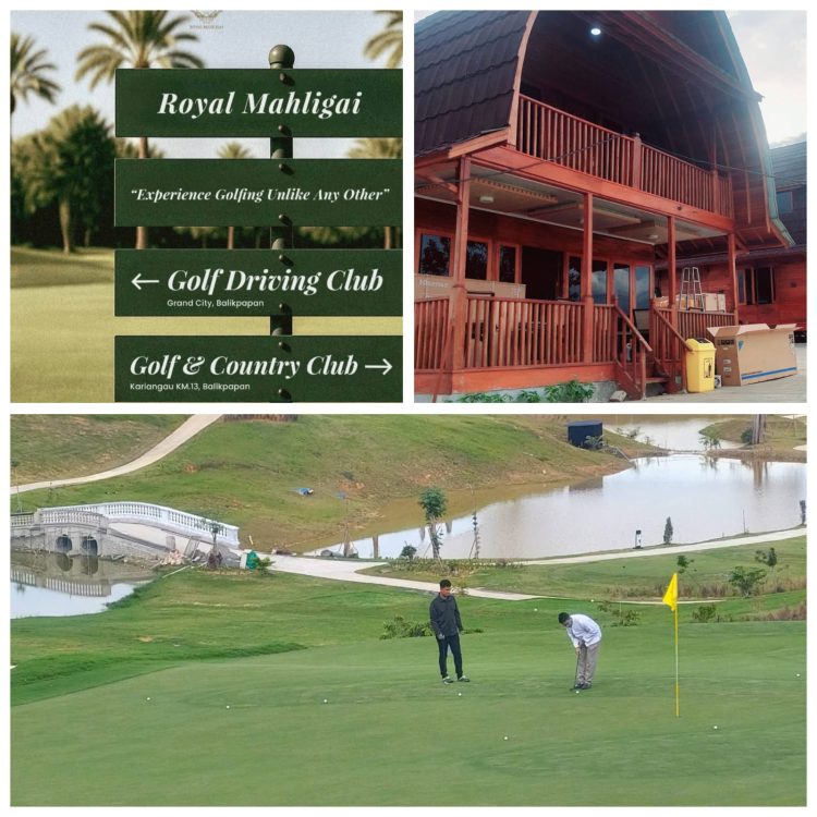 Royal Mahligai Golf & Country Club di Kariangau. Lapangan 9 Hole, View Indah dan Standar Internasional
