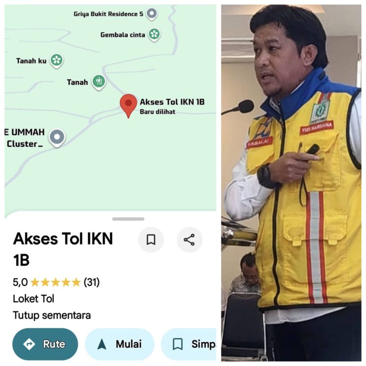 BBPJN Kaltim Buka Akses Tol IKN 1B. Yudi: Cari Google Maps, Antisipasi Macet Jalan Mulawarman