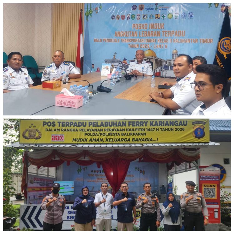 Kemenhub Buka Posko, Awasi 143 Juta Pemudik. BPTD Kaltim, Poskonya Dibuka hingga 30 Maret 2026