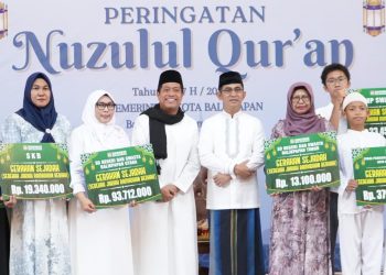 Sedekah Jariyah Sekolah, Rp379 Juta Lewat ‘Sejadah’. Irfan: Gerakan Peduli dari Pelajar Balikpapan