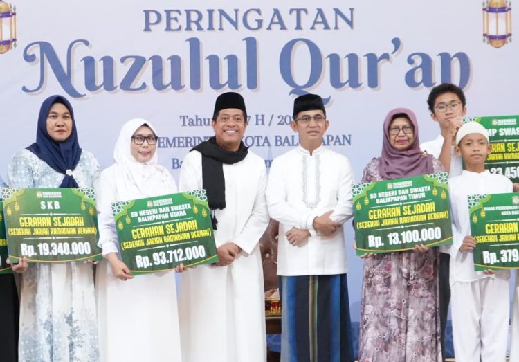 Sedekah Jariyah Sekolah, Rp379 Juta Lewat ‘Sejadah’. Irfan: Gerakan Peduli dari Pelajar Balikpapan