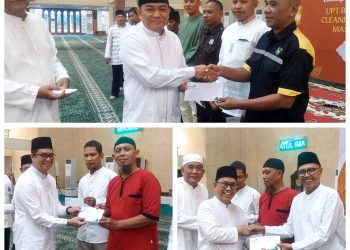 177 Warga Sekitar Masjid BIC Dapat ZIS. Andi Yusri: SIT Bakal Dibangun, 59 RT Ayo Kolaborasi