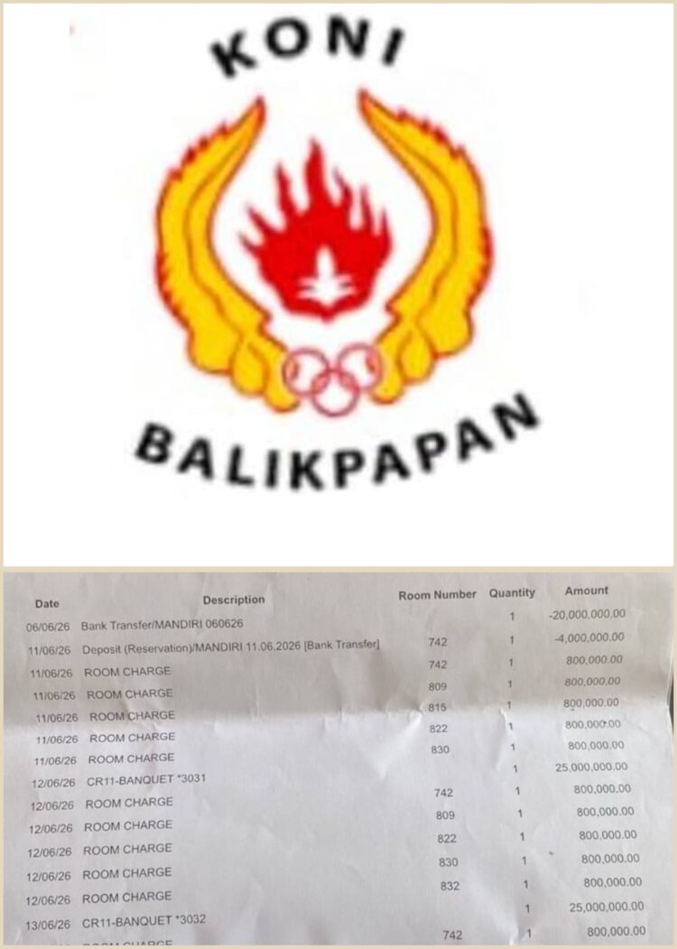 Muncul Tagihan, KONI Balikpapan Nunggak ke Jatra. Pengurus Bingung, Okta Siap Bertanggungjawab