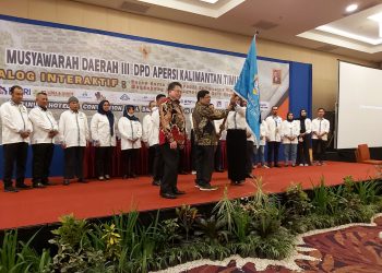 Hj Sunarti Terpilih Lagi Ketua Apersi Kaltim. Ketum DPP Melantik, Fokus Peningkatan MBR  dan  Manfaatkan Peluang IKN