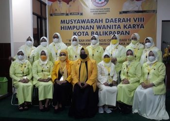 Ultah ke-41, HWK Balikpapan Gelar Baksos dan Konsolidasi. Dewi: Pandemi Covid, Kita Perlu Gotong-Royong
