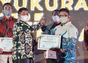 Panhut Kota ke-125 Beri 2 Penghargaan PDAM. Nunu: Kami Terus Berbuat untuk Masyarakat